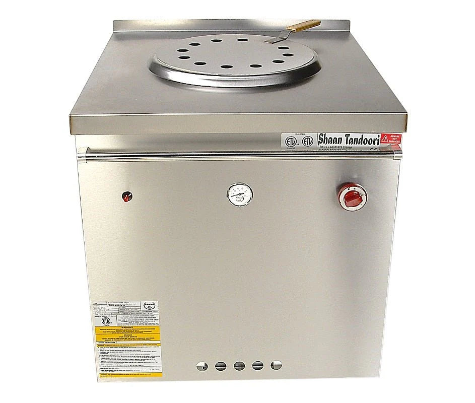 Shaan ETL Certified Commercial Gas Tandoor — 32″ W × 36″ D × 35″ H