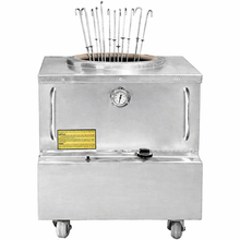 Baba Clay NSF Certified Commercial Gas Tandoor — 34″ W × 34″ D × 37″ H
