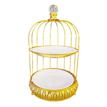 Round Plate Stand Gold 50005 | Buffet Display Stand for Catering