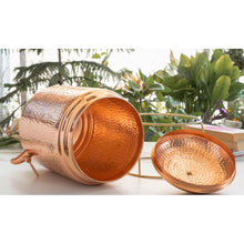 Copper Water Tank 18 Litre with Stand – Premium Copper Water Dispenser with Tap