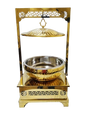 6 Pehel Gold Chafer Chafing Dish – 6L Luxury Buffet Warmer for Catering & Events