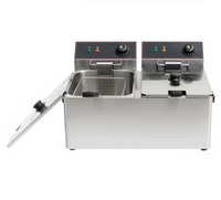 FR-12L Commercial Electric Fryer – 12L Countertop Deep Fryer