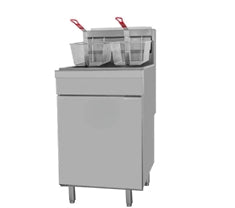 Commercial Gas Fryer HFRF-150 – 150,000 BTU Double Basket Fryer (75L Capacity)