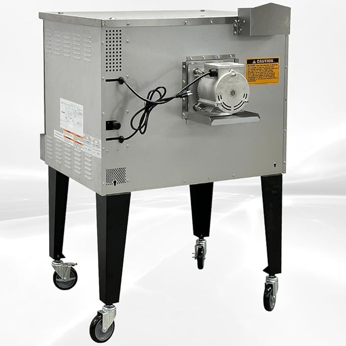 Commercial Gas Convection Oven 60,000 BTU (HRCO-60K) – Stainless Steel Oven with Castors