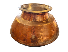 Copper Deg with Lid 50L – Traditional Copper Cooking Pot for Catering & Bulk Cooking
