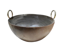 Heavy Duty Iron Mava Kadai – Commercial Milk & Sweet Making Kadai (Multiple Sizes)
