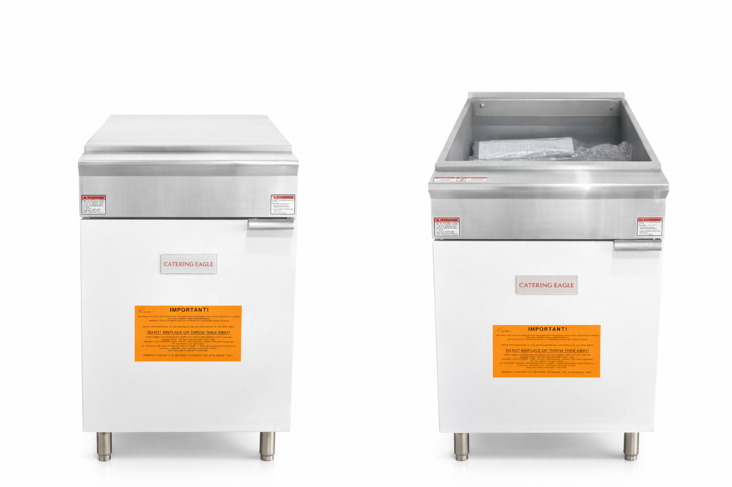 Commercial Gas Fryer HFRF-150 – 150,000 BTU Double Basket Fryer (75L Capacity)