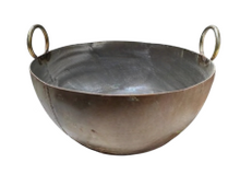 Heavy Duty Iron Mava Kadai – Commercial Milk & Sweet Making Kadai (Multiple Sizes)