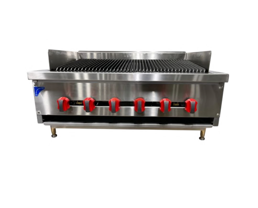 36″ Gas Countertop Charbroiler – HRC-36