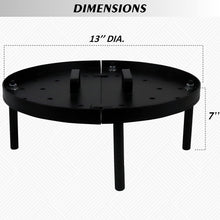 Mild Steel Baffle Burner Plate with Legs (13" & 18") – Tandoor Heat Distribution Plate (27002 / 27003)