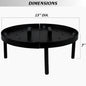 Mild Steel Baffle Burner Plate with Legs (13" & 18") – Tandoor Heat Distribution Plate (27002 / 27003)