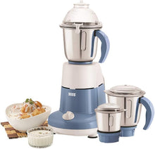 BOSS Excel Pro 750W Mixer Grinder – 3 Jar Stainless Steel Grinder (Blue)