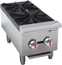 2 Burner Gas Countertop Hotplate – HS-2