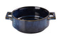 Yanco BL-907 Blue Star Round Bake Dish with Handle 20 oz (7 1/2" x 2 3/8") – Porcelain Baking Dish (1 Dozen Pack)