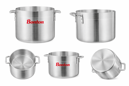 Aluminium Bonton Sauce Pots - Available in 10L, 20L, 32L, 45L, 60L, 80L