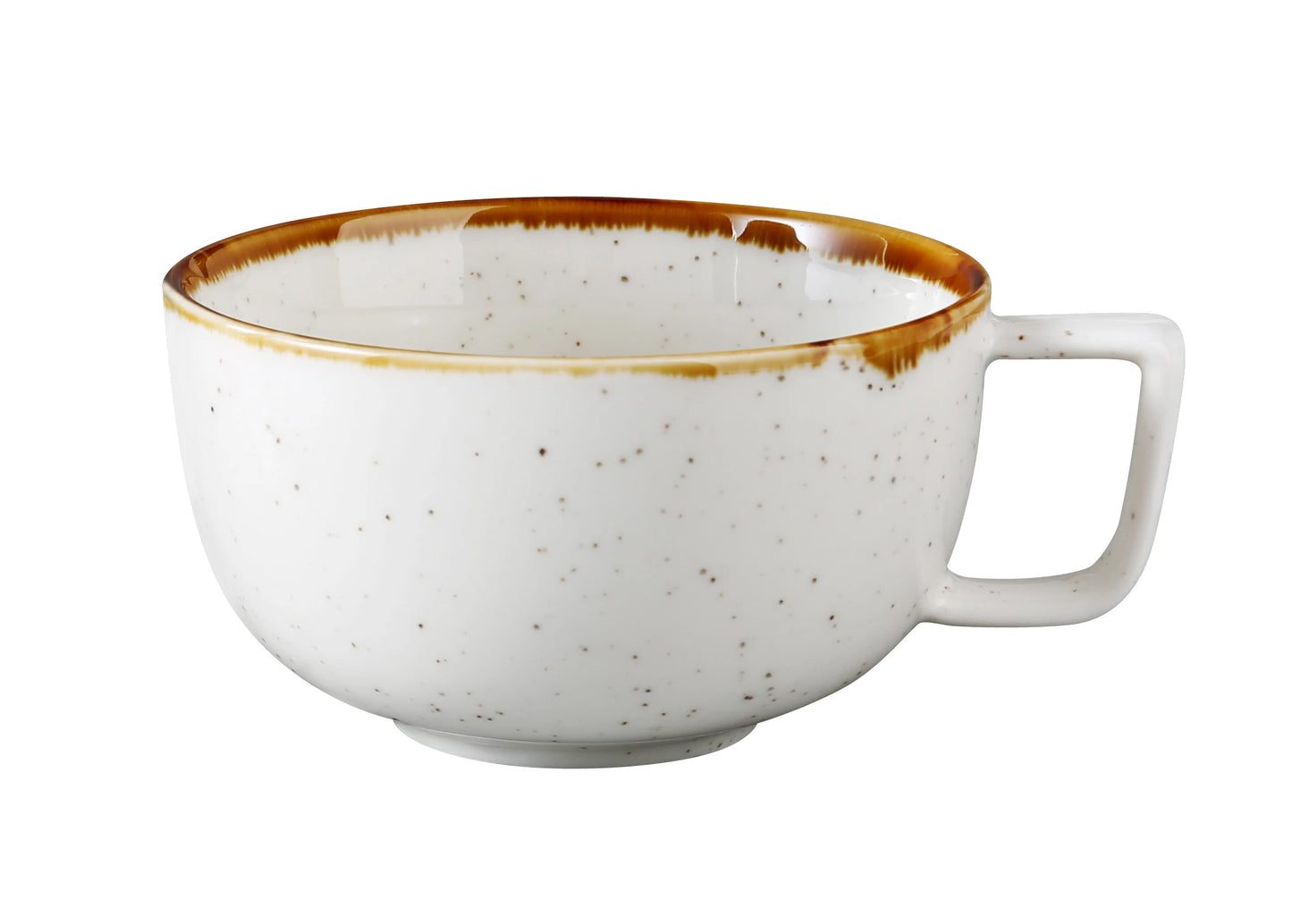 Yanco Glory Chinaware 8 oz Cup (4" x 2 1/4") – GL-001 Porcelain Coffee Cup (3 Dozen Pack)
