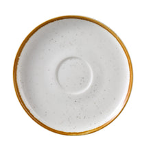 Yanco Glory Chinaware Saucer 6.5" x 0.5" – GL-002 Porcelain Saucer (3 Dozen Pack)