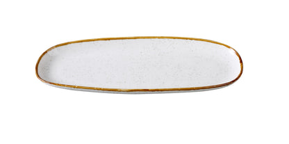 Yanco Glory Chinaware Oval Plates – Porcelain Serving Plates (Multiple Sizes, Pack)
