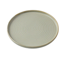 Yanco Glory Chinaware Round Plates with Upright Rim – Porcelain Dinner Plates (Multiple Sizes and Packs)