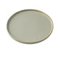 Yanco Glory Chinaware Round Plates with Upright Rim – Porcelain Dinner Plates (Multiple Sizes and Packs)