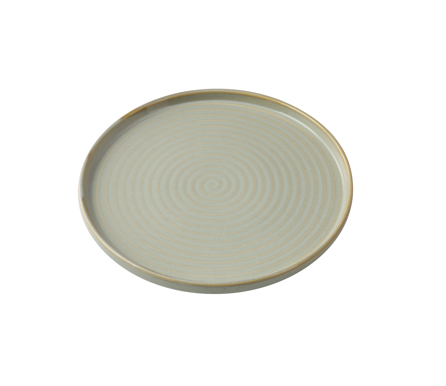 Yanco Glory Chinaware Round Plates with Upright Rim – Porcelain Dinner Plates (Multiple Sizes and Packs)