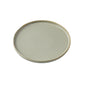 Yanco Glory Chinaware Round Plates with Upright Rim – Porcelain Dinner Plates (Multiple Sizes and Packs)
