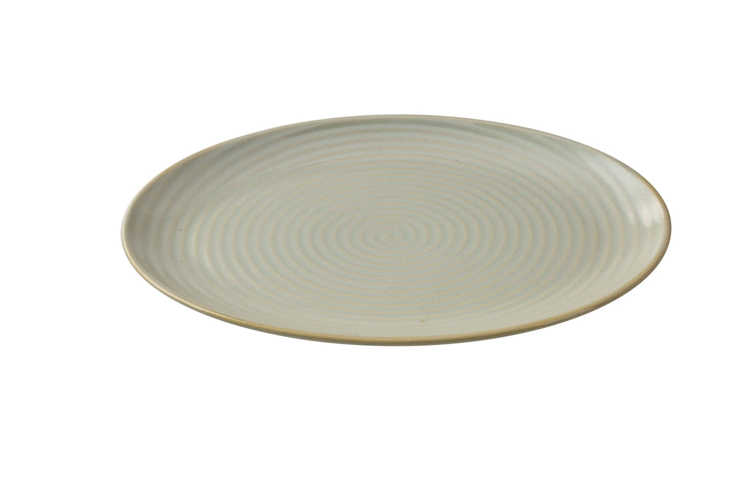 Yanco Golden Coast Oval Coupe Plates – Porcelain Serving Plates in Multiple Sizes and Packs