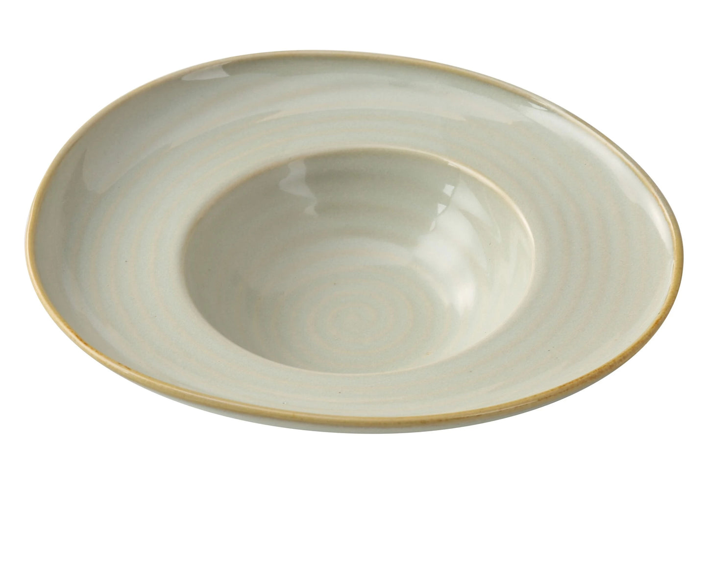 Yanco GO-709 Golden Coast Dessert Plate 10 oz (9 1/2" x 9 1/2" x 2 3/4") – Porcelain Plate (1 Dozen Pack)