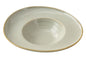 Yanco GO-709 Golden Coast Dessert Plate 10 oz (9 1/2" x 9 1/2" x 2 3/4") – Porcelain Plate (1 Dozen Pack)