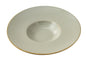 Yanco GO-712 Golden Coast Dessert Plate 12 oz (12" x 2") – Porcelain Plate (1 Dozen Pack)
