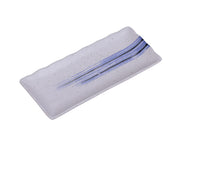 Yanco OC-3112 Ocean Rectangular Sushi Plate 11 1/2" x 5 1/2" – Porcelain Serving Plate (1 Dozen Pack)
