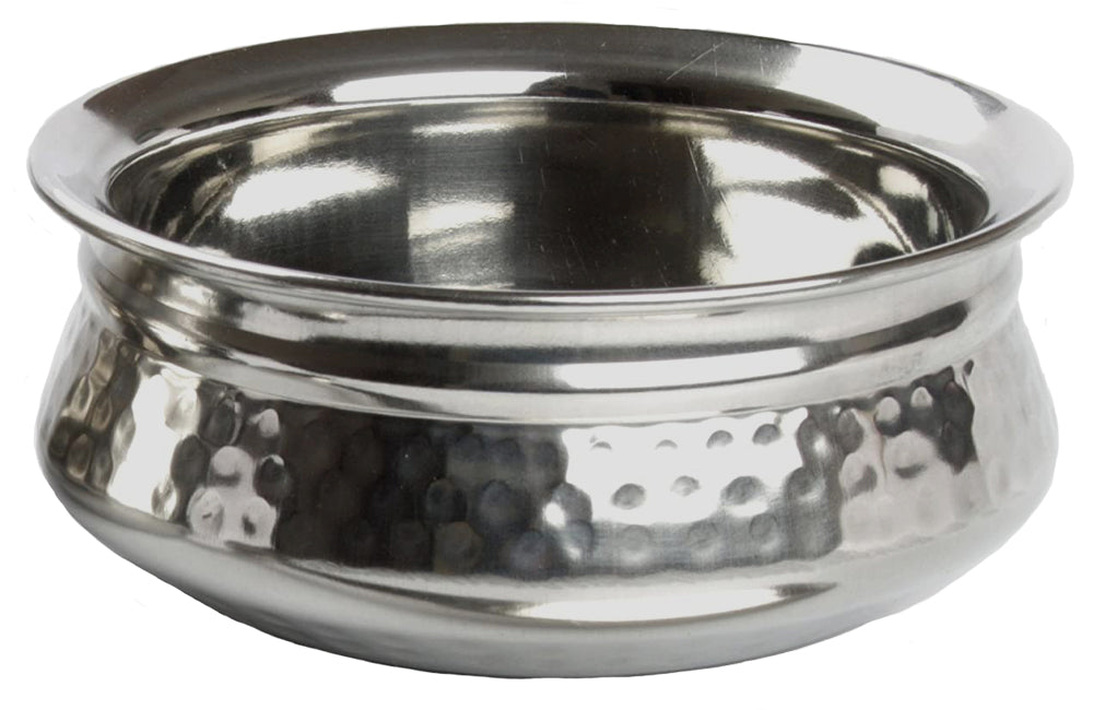 Stainless Steel Serving Handi – 12oz, 16oz & 28oz Curry Bowl for Restaurant & Catering