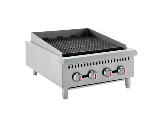 Gas Countertop Char broiler 24″ – HRC-24