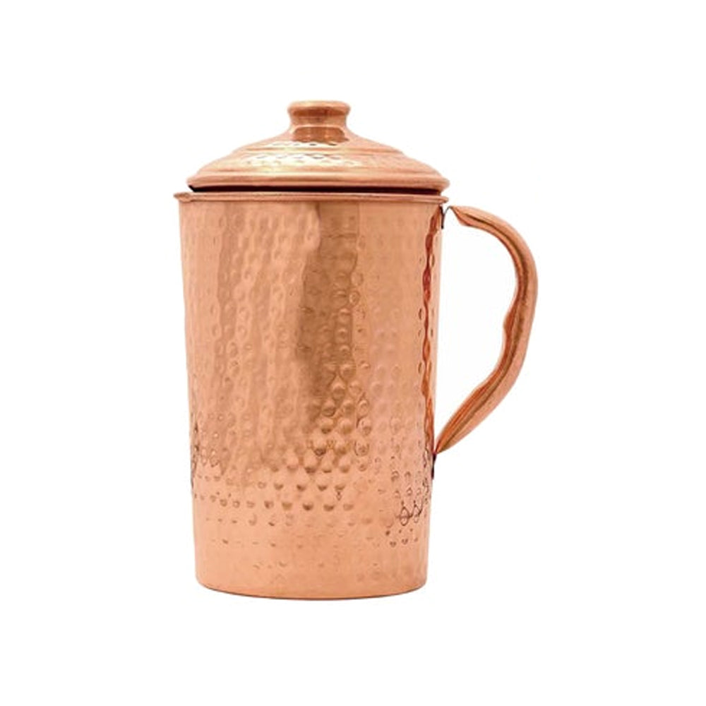 Copper Hammered Water Jug No.6 - 2L #50015