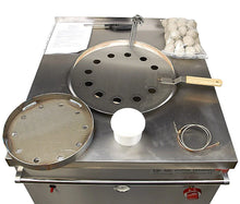 Shaan 26″ ETL Certified Commercial Gas Tandoor – Compact 44,000 BTU Clay Oven