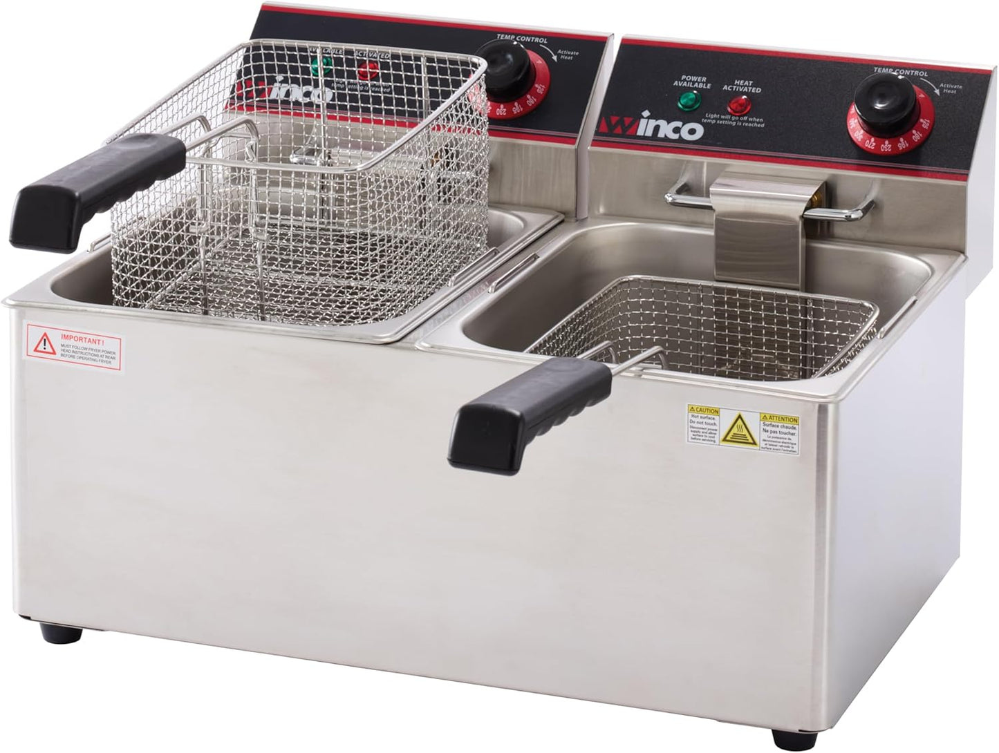 Electric Fryer – 16L, 110V/60Hz - FR-16L (Double Basket)