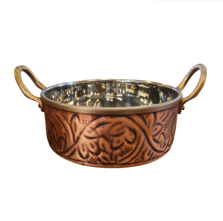 Sauce Pan S/C without lid Antique Carving No. 2 #10093