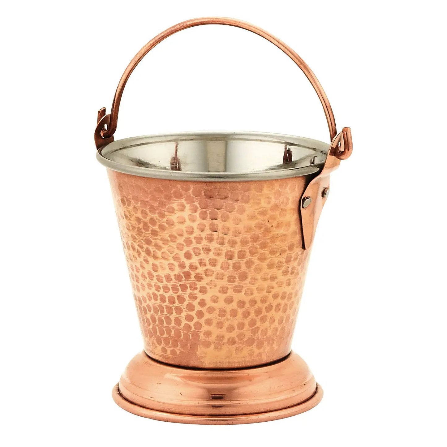Copper/Stainless Steel Balti Serving Bowl — 14 oz (#50016)