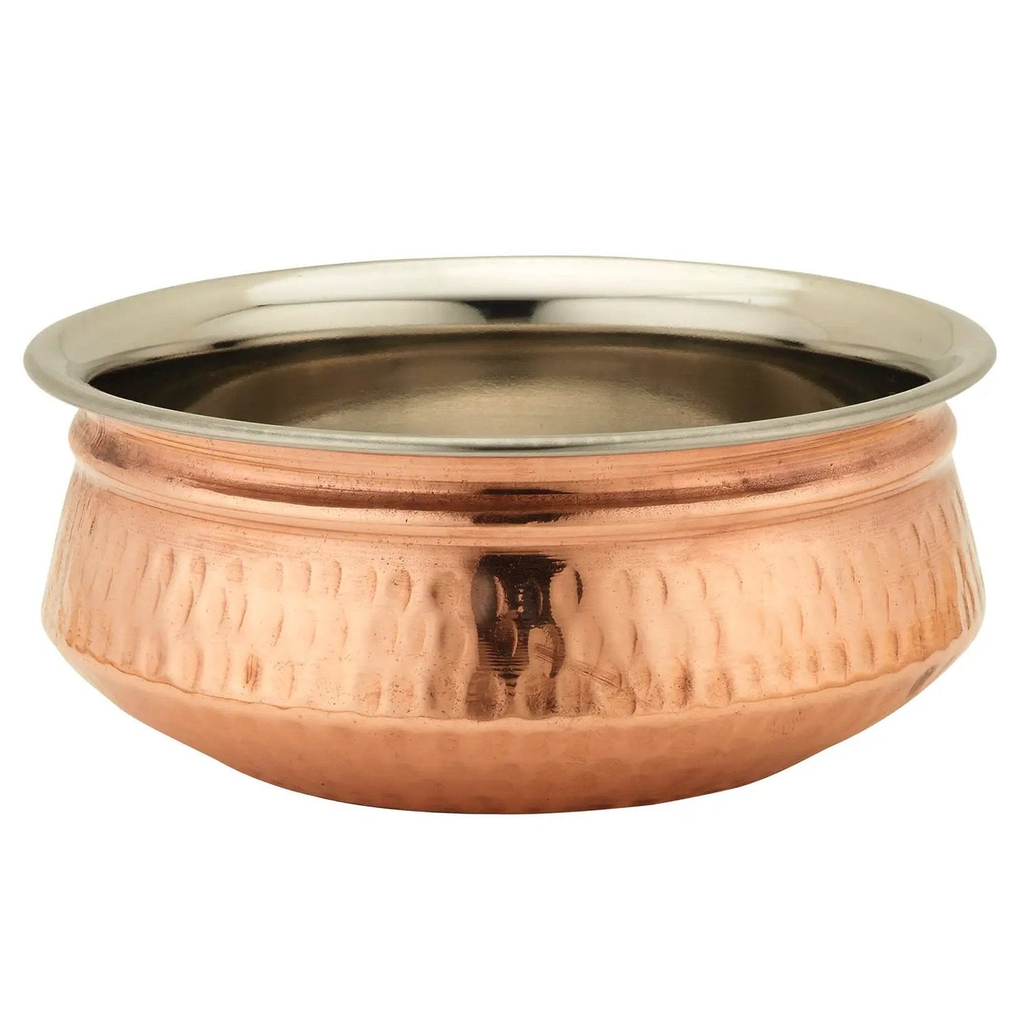 Copper & Stainless Steel Handi Bowl — 32 oz (#00019)