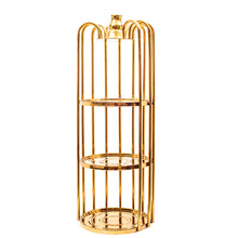 Round Plate Stand – Gold #50005