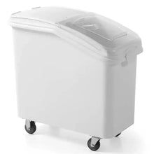 81L Ingredient Trolley with Casters – Mobile Storage Bin for Flour, Rice & Bulk Ingredients