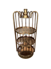 Round Plate Stand – Rose Gold #50006