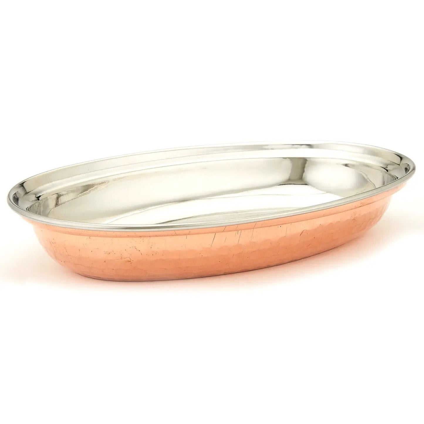 Copper & Stainless Steel Au Gratin Dish — 16 oz (#00016)