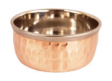 Copper/Stainless Steel Hammered Katori Bowl — 5 oz (#50007)